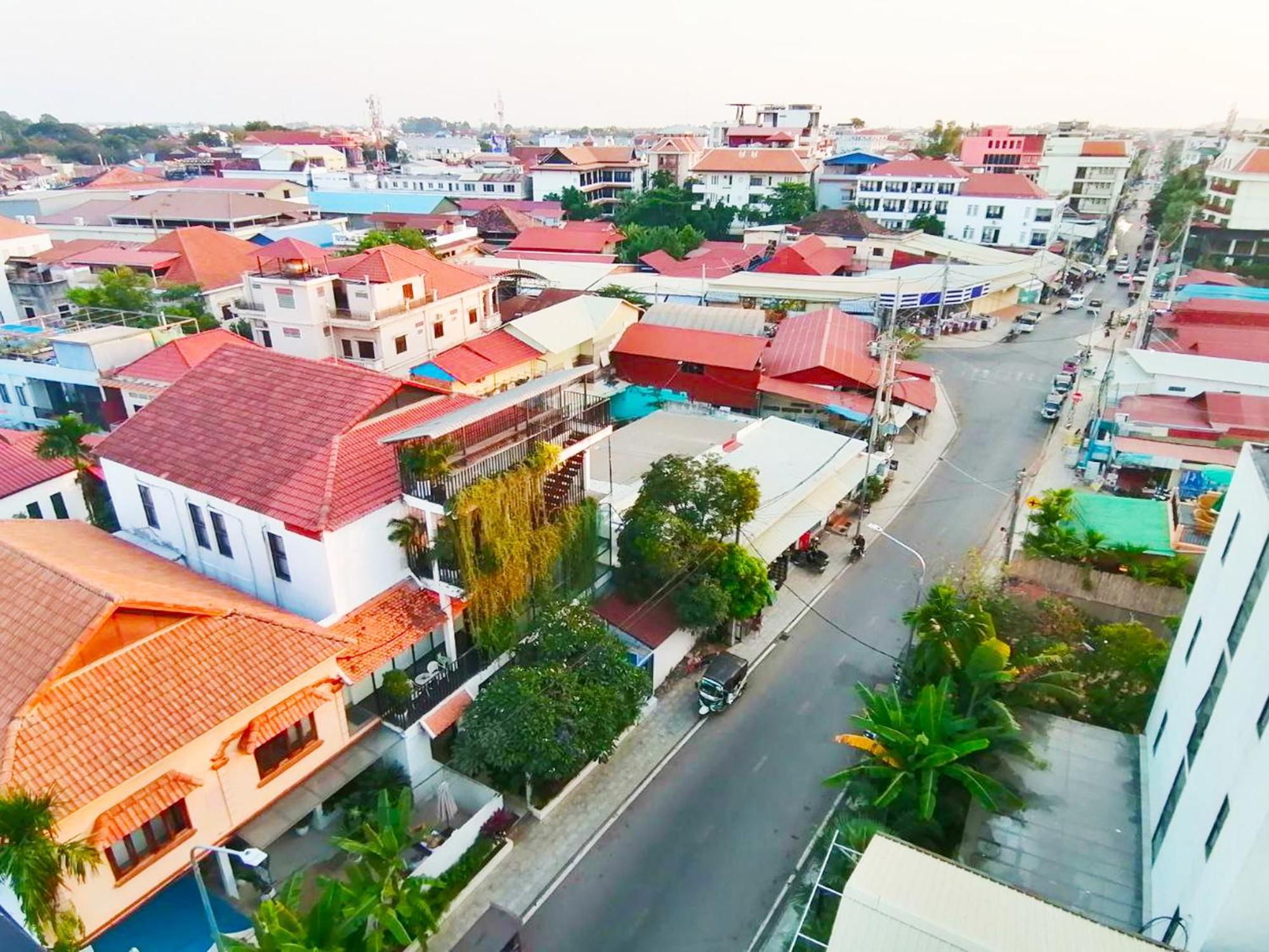 Le Vert Angkor Hotel Siem Reap Exterior foto