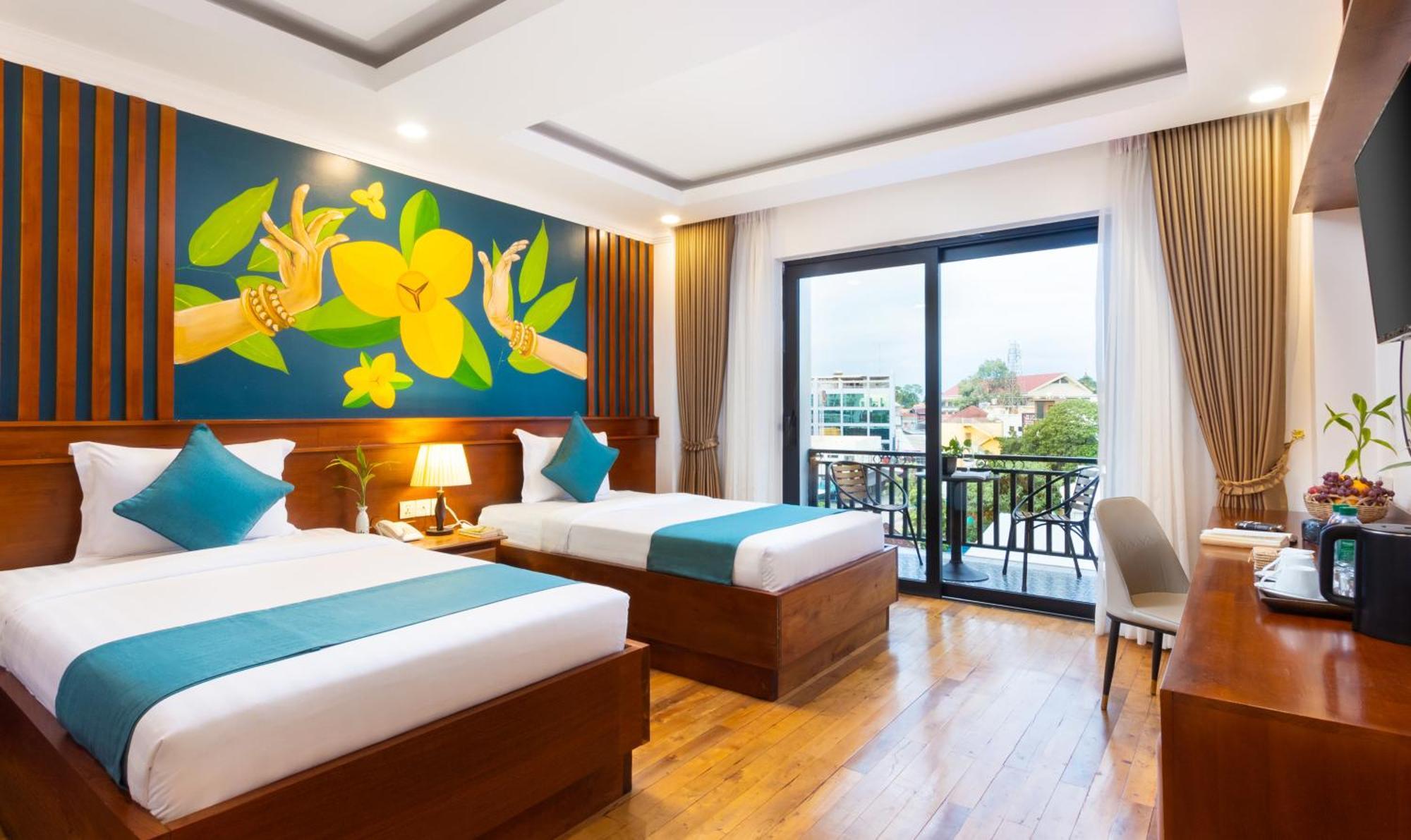Le Vert Angkor Hotel Siem Reap Exterior foto